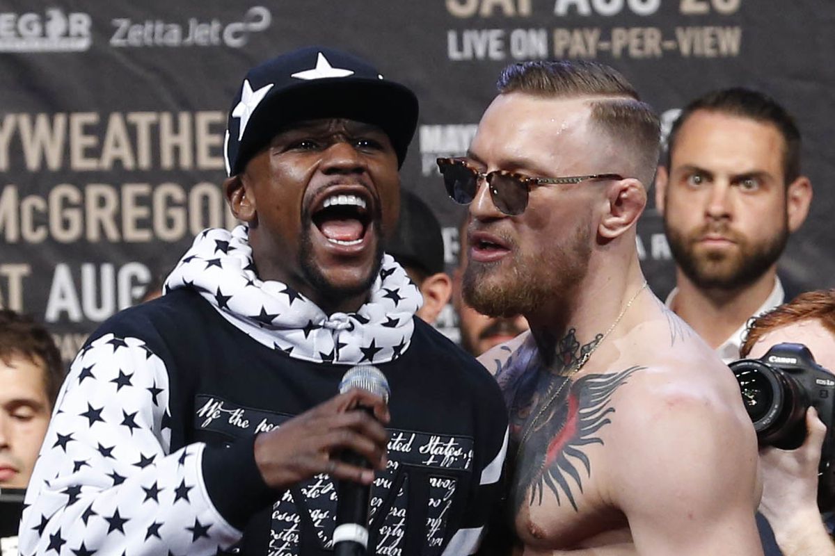 Resultado de imagen para conor mcgregor floyd mayweather
