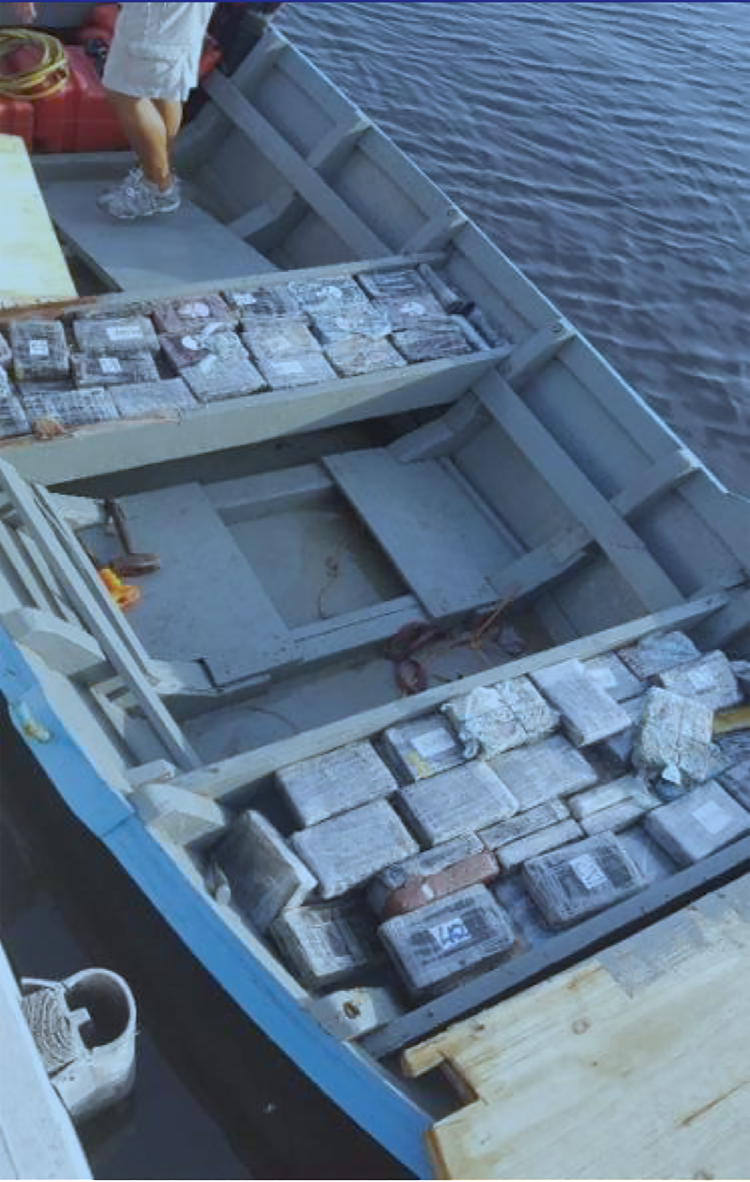 Las embarcación son usadas por los cárteles para hacer llegar la droga a Estados Unidos (Foto: DEA)