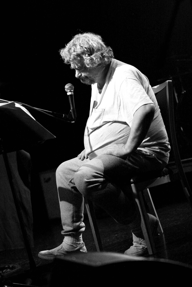 Daniel Johnston en un concierto en El Rey, Los Angeles, en julio de 2011 (Shutterstock)