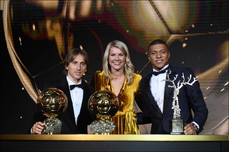 Modric, Hegerberg y Mbappe, los ganadores de la ceremonia pasada