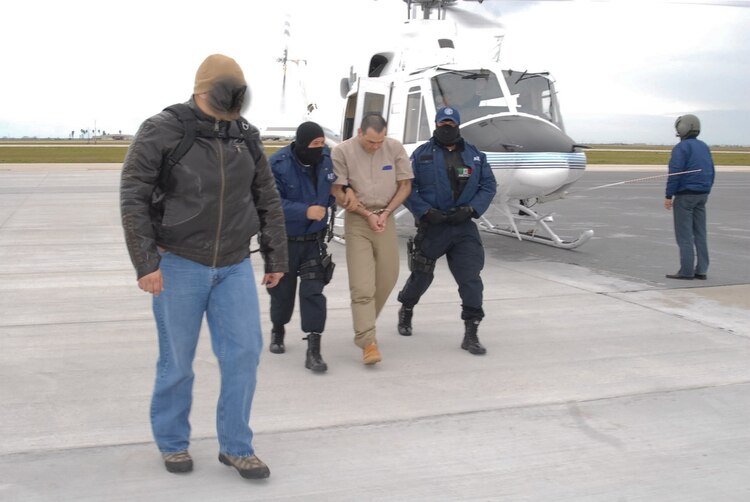 Vicente Zambada Niebla, alias el Vicentillo, fue extraditado a los Estados Unidos de AmŽrica por sus presuntos v’nculos con el narcotr‡fico. Lo anterior sucedi— el 18 de febrero del 2010. FOTO: PGR/CUARTOSCURO