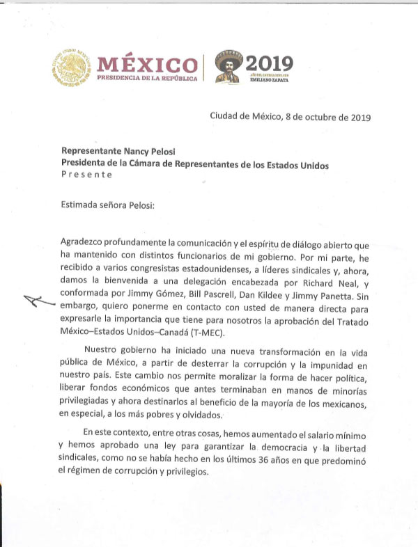 López Obrador se compromete a destinar 900 mdd para reforma laboral