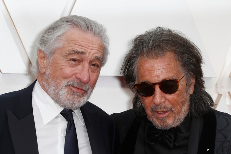Mucho talento junto... Robert de Niro y Al Pacino, de 