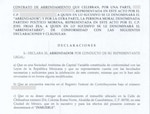 El contrato de arrendamiento de la casa ubicada en Chihuahua 216 entre Top Real Estate Company y el partido político oficialista Morena. 