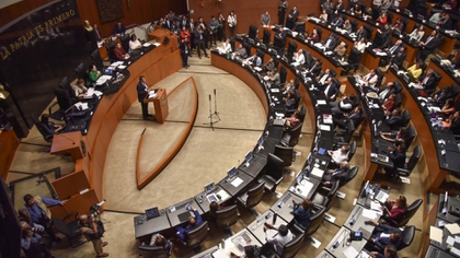 La Fiscalía determinó que los micrófonos hallados por el grupo panista en el Senado siempre han estado ahí y no han funcionado (Foto: Cuartoscuro)