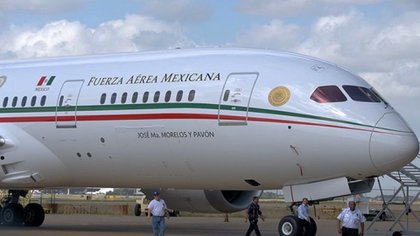 El avión presidencial, adquirido en el sexenio de Peña Nieto 
Foto: Archivo