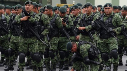 Las asignaciones directas de contratos que han hecho el ejército ah aumentado año tras año (Foto: Cuartoscuro) 