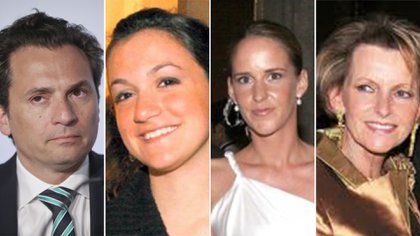 Emilio Lozoya con su esposa, Marielle Helene Eckes: los amparos de ambos fueron rechazados en mayo (Foto: Especial)