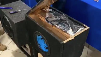 La cocaína decomisada en la ciudad de Reynosa (Foto: Captura de pantalla)