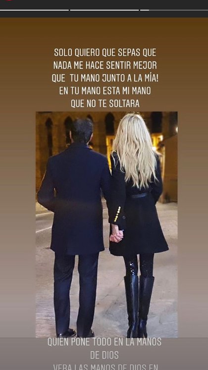 Ella se ha mostrado romántica en varias ocasiones