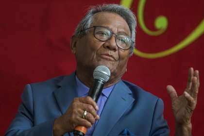 El cantautor ingresó al hospital después de una semana intensa de trabajo. (Foto: Cuartoscuro)