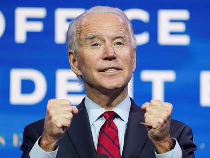 El presidente electo de Estados Unidos, Joe Biden. REUTERS/Kevin Lamarque