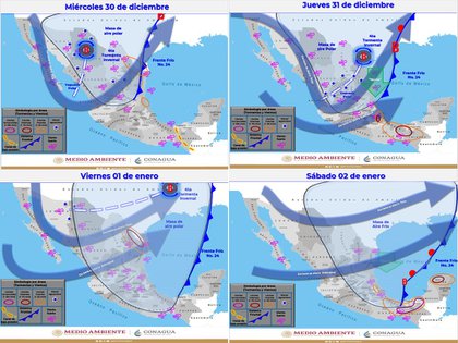 CONAGUA Clima (Twitter@conagua_clima)