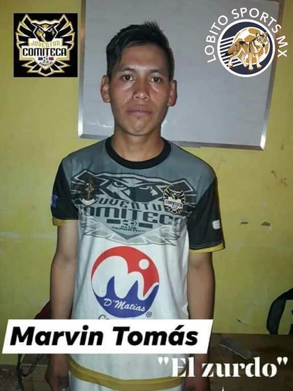 Marvin Tomás, posible víctima en caso Tamaulipas (Foto: Facebook / Juventud Comiteca)