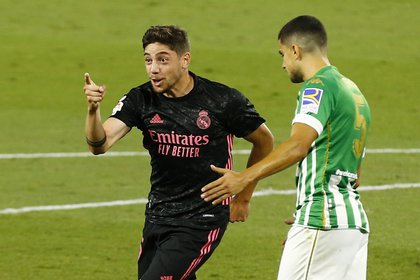 Federico Valverde sufrió una lesión muscular (REUTERS/Marcelo Del Pozo)