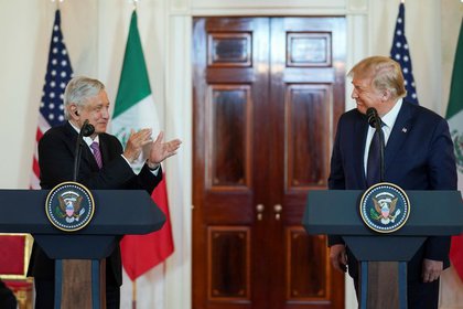 Ambos mandatarios han demostrado tener una estrecha relación (Foto: Reuters/Kevin Lamarque)