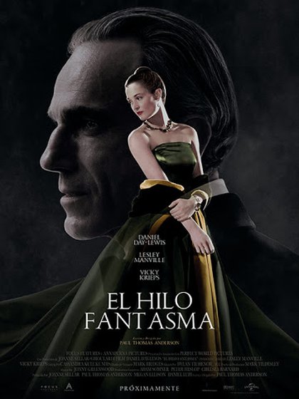 El hilo fantasma fue nominada a 6 premios Oscar, entre ellos, a mejor actor y película (Foto: Twitter)