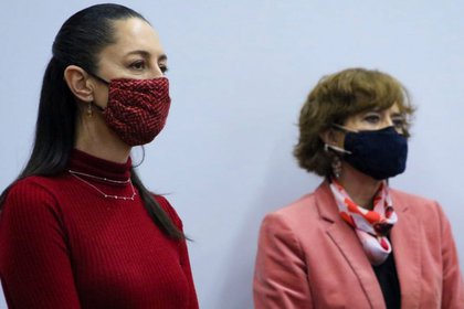 Claudia Sheinbaum, jefa de gobierno de la Ciudad de México ofreció una rueda de prensa en la que detalló el avance de la jornada (Foto: Gobierno de la Ciudad de México)