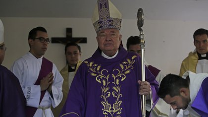 El cardenal Juan Sandoval Íñiguez, de Guadalajara, llamó a la población a no temerle a la COVID-19. (Foto: Fernando Carranza/Cuartoscuro)
