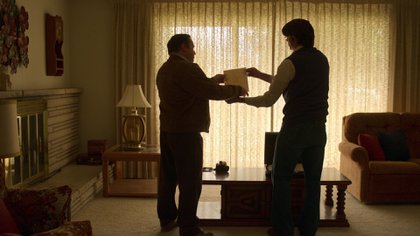 Imagen de Un falsificador entre mormones (Foto: Twitter/NetflixLAT)