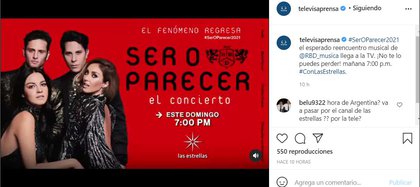 Foto: Instagram/@televisaprensa