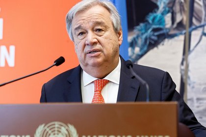 El secretario general de la ONU, António Guterres, EFE
