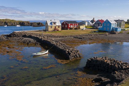 Mandatory Credit: Photo by Patrick Frilet/Shutterstock (3404257gh)
Flatey island, Breidafjordur, Iceland
Iceland - Jun 2012