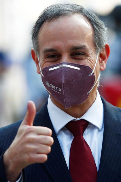 Hugo López-Gatell ya no está internado REUTERS / Edgard Garrido
