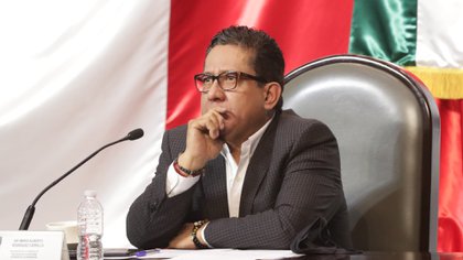 Mario Rodríguez, presidente de la comisión de Vigilancia de la ASF en San Lázaro, adelantó que se reunirán con el auditor separado del cargo (Foto: Cortesía Cámara de Diputados)