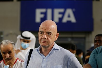 Gianni Infantino deberá dar una respuesta tras el homenaje a un colaborador nazi en Ucrania (Foto: EFE)