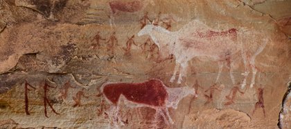 Pinturas rupestres de hace unos 10.000 años también registran la domesticación animal