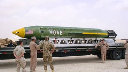 Según Estados Unidos, "la madre de todas las bombas" habría matado a 36 fanáticos de ISIS