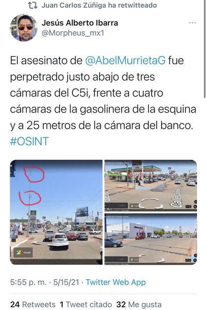 Adrián LeBarón indicó que buscaría conseguir estas imágenes (Foto: Twitter/@AdrianLebaron)