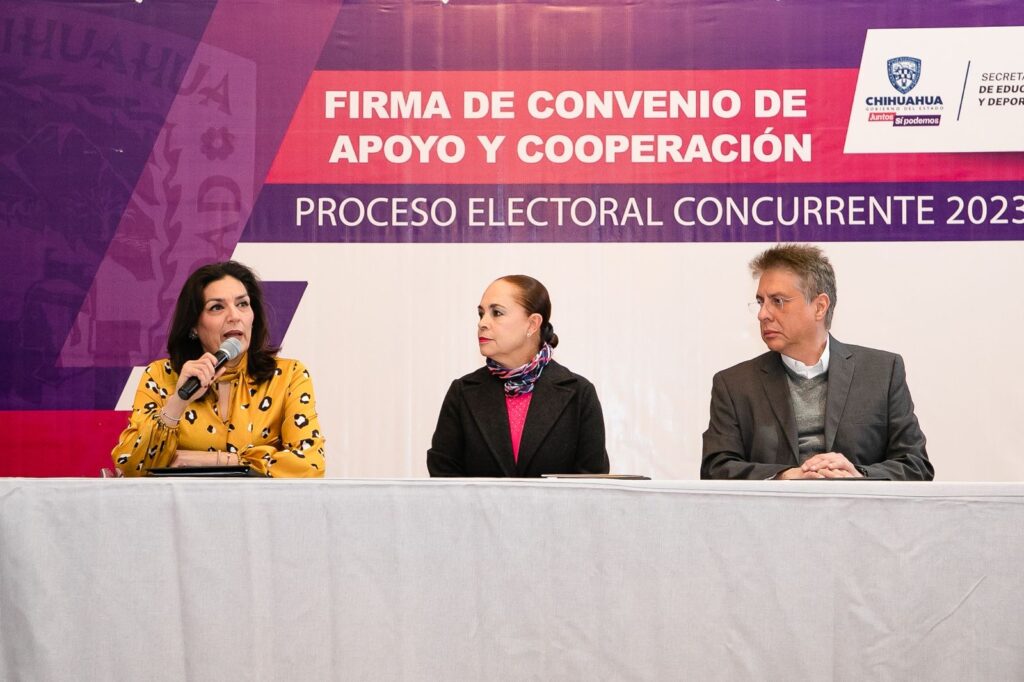 Firma Estado Convenio Con El Ine Y El Iee Para Utilización De 2 Mil 120 Escuelas En El Proceso 4000