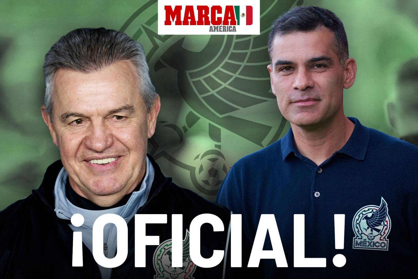 Oficial: Llegan Vasco Aguirre y Rafa Márquez al Tri