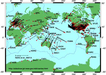 Global Plate Motion 2008 04 17