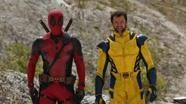 Momento de la filmación de Deadpool 3. 