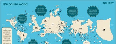 19 mapas que explican la geografía de Internet