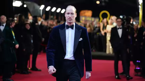 El príncipe William en los premios BAFTA 2024