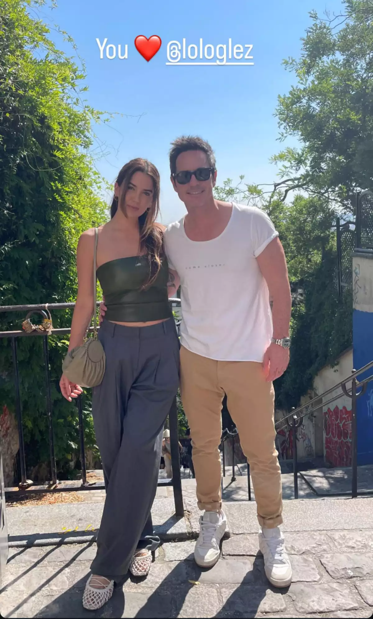 Mauricio Ochmann y Lorena González ya son Instagram Official