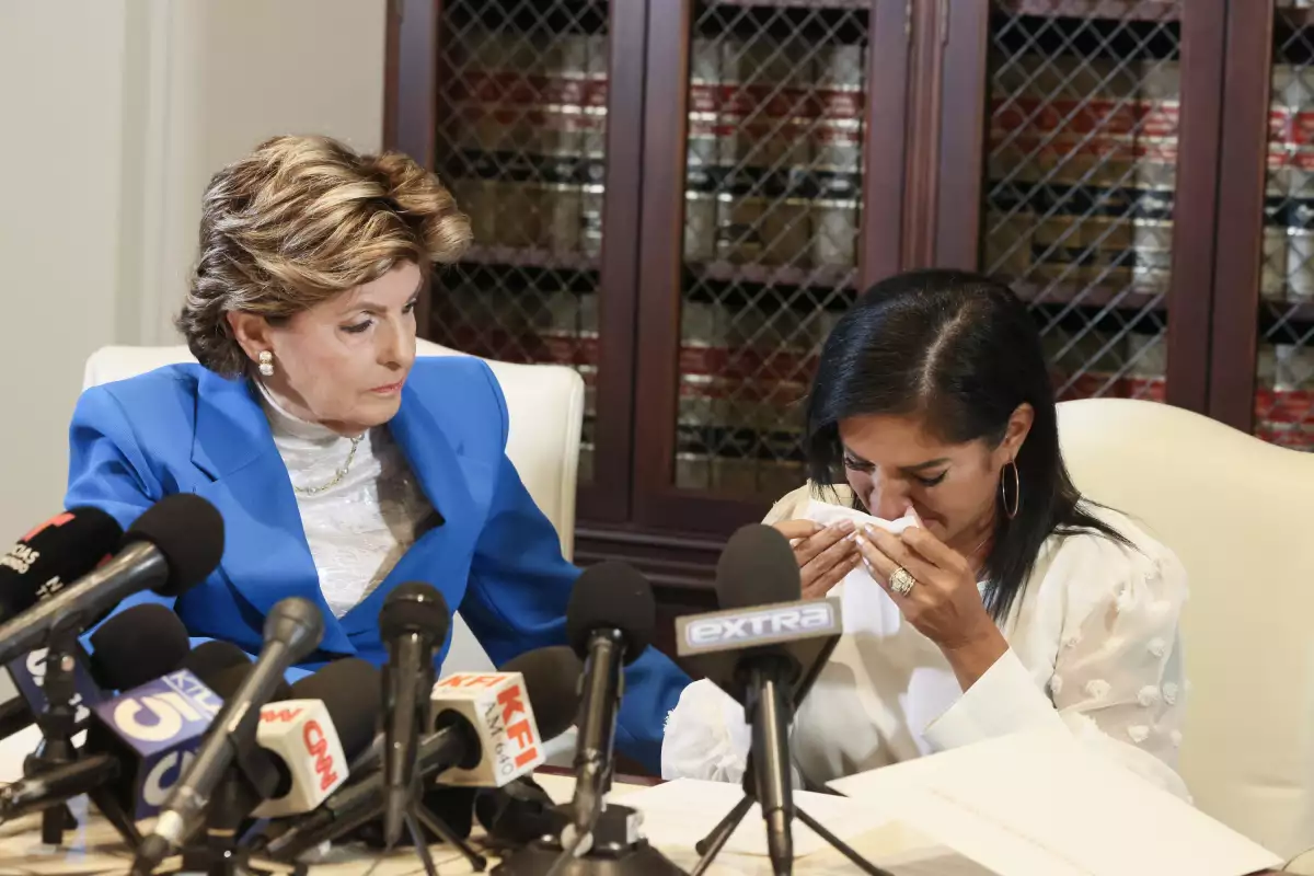 Attorney Gloria Allred Holds Press Conference With Alleged Victim Of Sean Diddy Combs