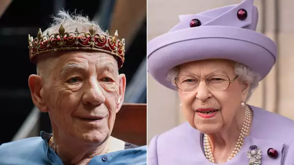 Ian McKellen e Isabel II