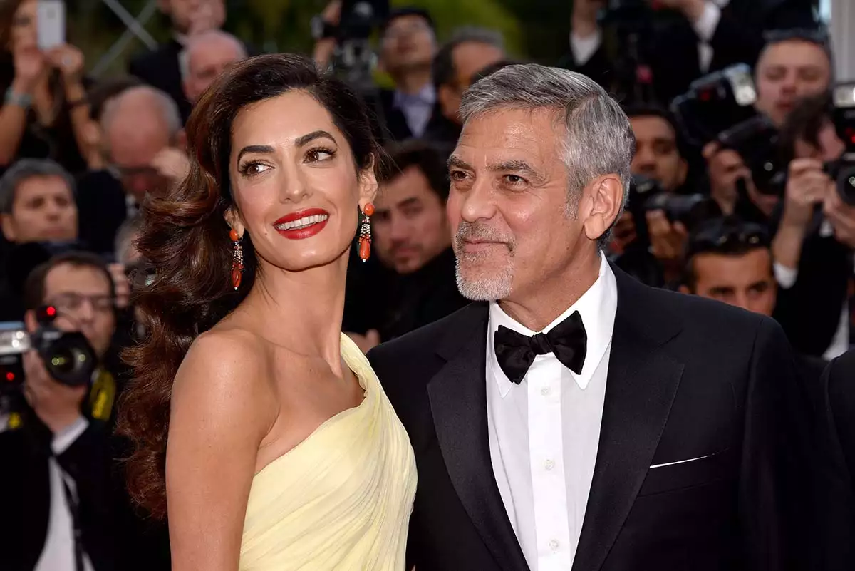 Amal y George Clooney