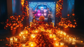 La ofrenda del Día de Muertos sirve para honrar y recordar a los seres queridos que han fallecido (Imagen Ilustrativa Infobae)