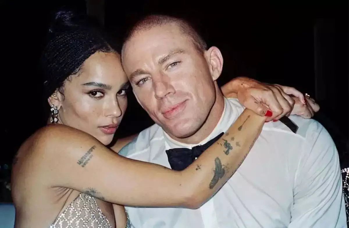 Channing Tatum y Zoë Kravitz