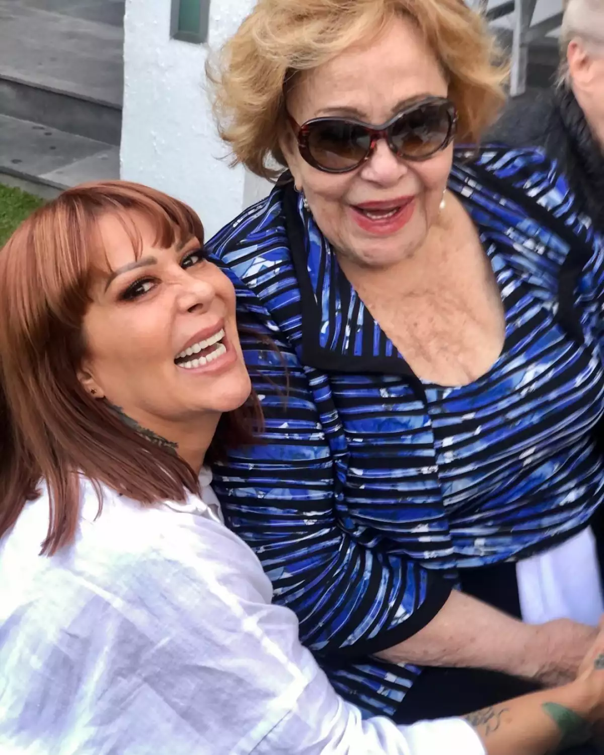 Alejandra Guzmán y Silvia Pinal