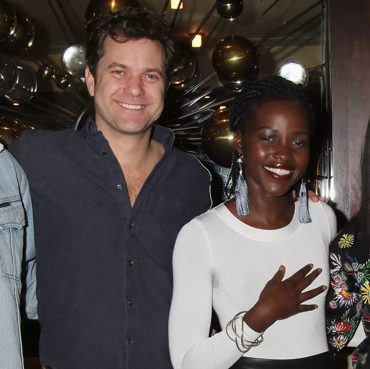 Joshua Jackson y Lupita Nyong'o