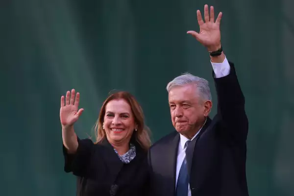 Beatriz Gutiérrez Müller, esposa del presidente, Andrés Manuel López Obrador