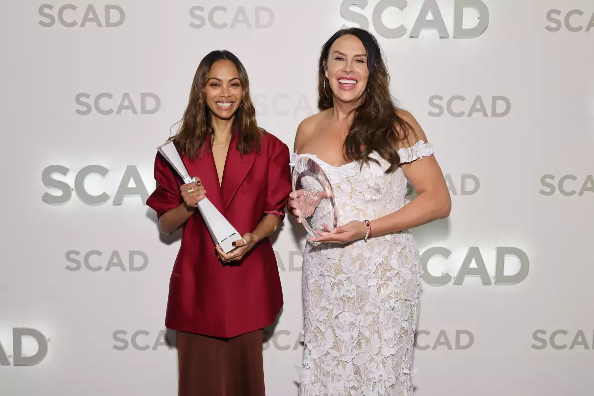 27th SCAD Savannah Film Festival - Gala Screening Of "Emilia Pérez" And Award Presentation To Karla Sofía Gascón (Distinguished Performance Award) And Zoe Saldaña (Vanguard Award)