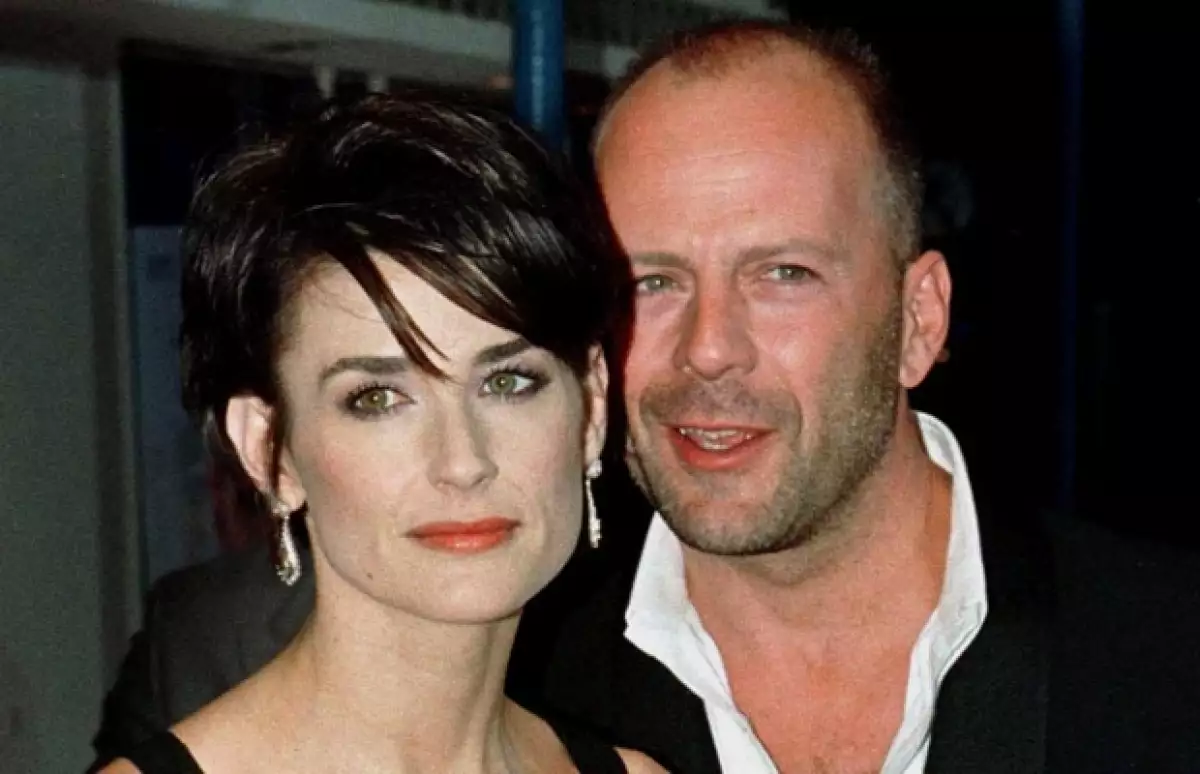 Demi Moore y Bruce Willis.